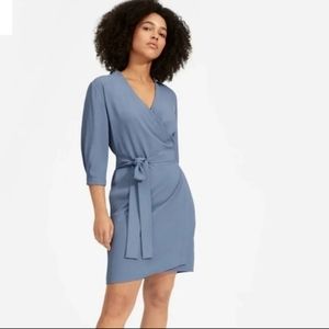 Everlane Japanese GoWeave Long Sleeve Dress